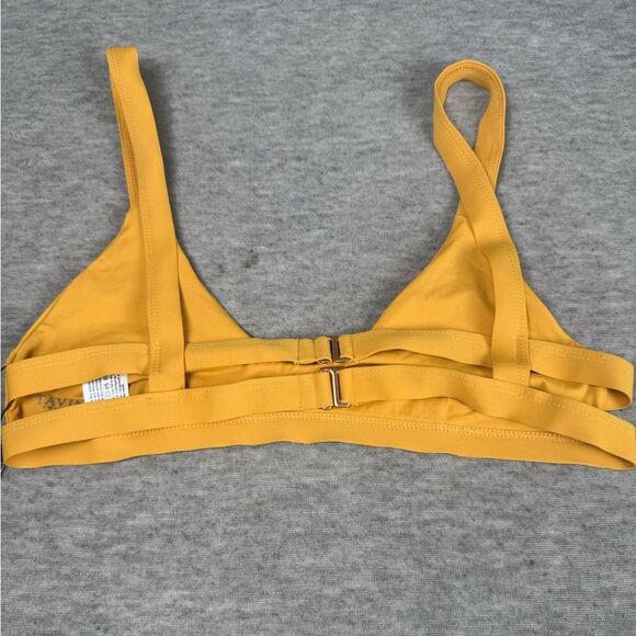 Tavik Womens Coco Scoop Neck Bikini Swim Top Sunflower Size Medium NWT - Picture 4 of 6